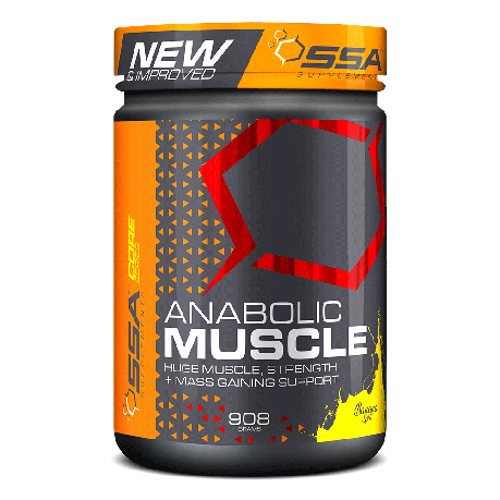 SSA Anabolic Muscle Stack  - 908g BananaSplit Buy Online in Zimbabwe thedailysale.shop