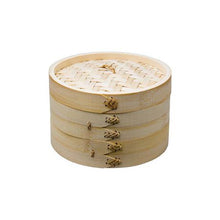 Load image into Gallery viewer, Regent Oriental Bamboo Steamer 2 Tier with Lid

