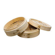 Load image into Gallery viewer, Regent Oriental Bamboo Steamer 2 Tier with Lid

