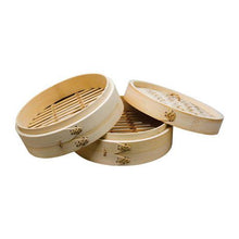 Load image into Gallery viewer, Regent Oriental Bamboo Steamer 2 Tier with Lid
