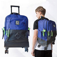 Load image into Gallery viewer, Eco Luxury Trolley Backpack
