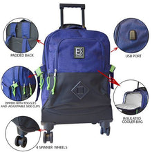 Load image into Gallery viewer, Eco Luxury Trolley Backpack

