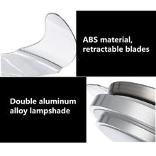 Load image into Gallery viewer, Mr Universal Lighting - Retractable Ceiling Fan DBL ALUM
