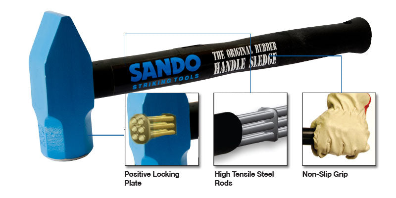 1.6KG - 400MM CROSS PEIN SLEDGE HAMMER