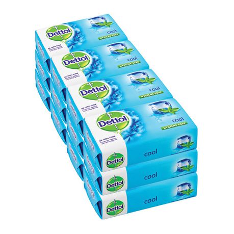 Dettol Soap Cool - 12 x 175g Buy Online in Zimbabwe thedailysale.shop