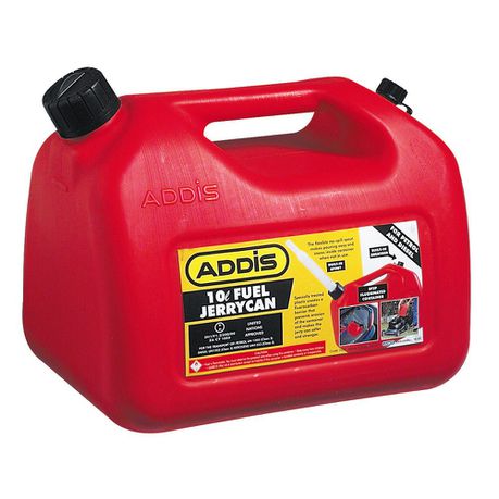 Addis - Small Plastic Jerry Petrol Can - 10L Buy Online in Zimbabwe thedailysale.shop