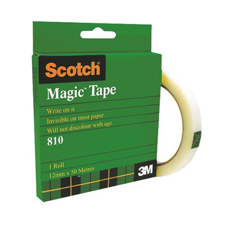 3M Scotch Magic Tape - 12mm x 50m