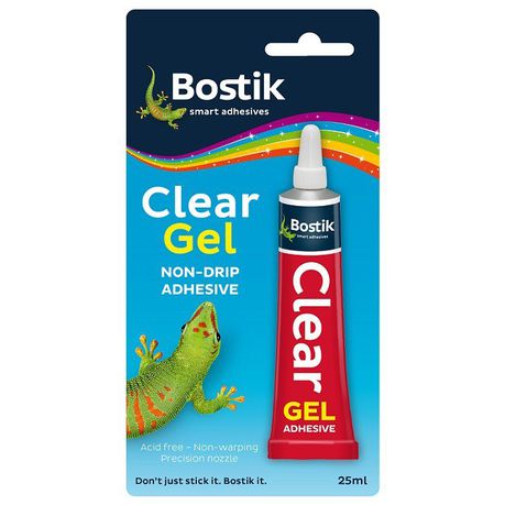 Bostik Clear Gel Adhesive - 25ml Buy Online in Zimbabwe thedailysale.shop