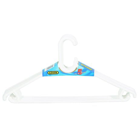 Addis - Unisex 5 Piece Hanger - White