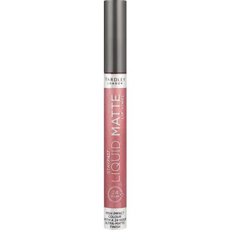 Yardley Stayfast Liquid Lip Vinyl - Chrome Pink Buy Online in Zimbabwe thedailysale.shop