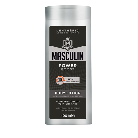 Lentheric Masculin Power Body Lotion - 400ml