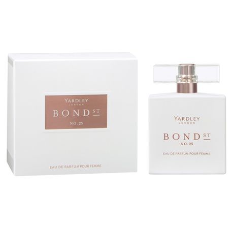 YARDLEY BOND STREET Female No25 Eau De Parfum 50ML Buy Online in Zimbabwe thedailysale.shop