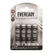 Load image into Gallery viewer, Eveready AA Power Plus Batteries - Black &amp; Silver
