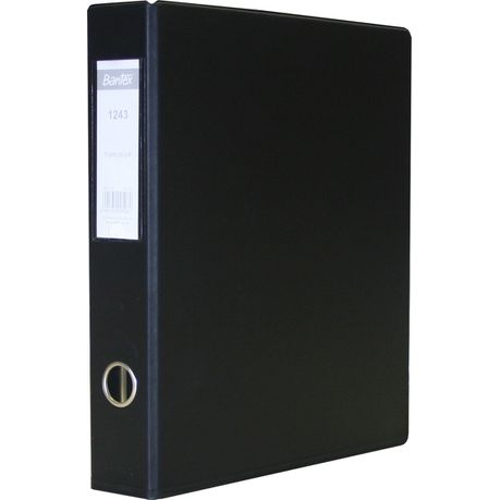Bantex A4 4 D-Ring PVC 30mm Ringbinder - Black Buy Online in Zimbabwe thedailysale.shop