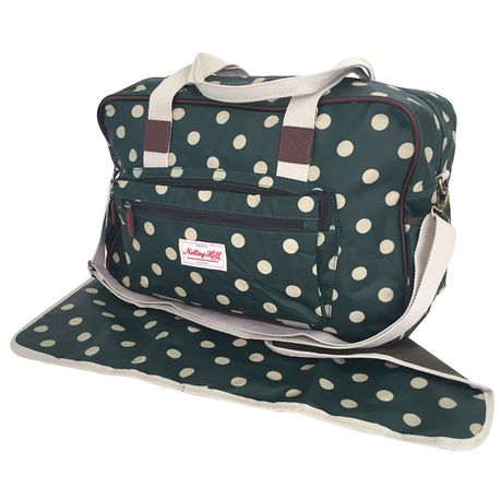 Notting Hill Large Front Pocket Nappy Bag - Dots Buy Online in Zimbabwe thedailysale.shop