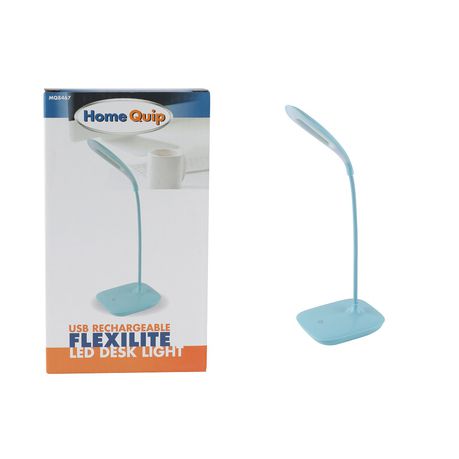 Home Quip Flexlite - USB Rechargeable Flexible Desk Light - Blue Buy Online in Zimbabwe thedailysale.shop