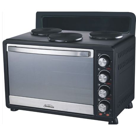 Sunbeam - 45 Litre Compact Oven - Black Buy Online in Zimbabwe thedailysale.shop