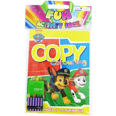 Hanging Colouring Packs - Paw Patrol Buy Online in Zimbabwe thedailysale.shop
