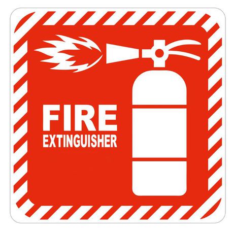Parrot Products: Red Fire Extinguisher Symbolic Sign Buy Online in Zimbabwe thedailysale.shop