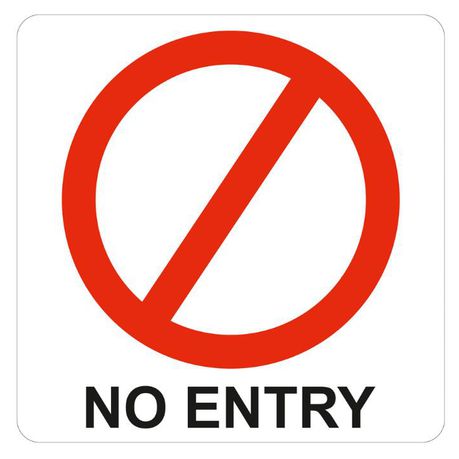 Parrot Products: No Entry Symbolic Sign Buy Online in Zimbabwe thedailysale.shop