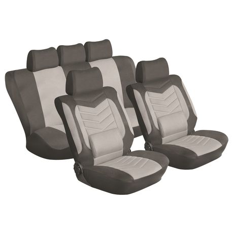 Stingray - Grandeur 11 Piece Car Seat Cover Set - Grey Buy Online in Zimbabwe thedailysale.shop