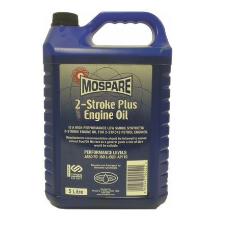 Mospare - Fully Synthetic 2-Stroke Oil - 5 Litre