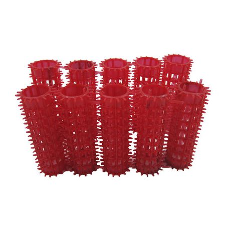 Chic Plastic Small Hair Rollers with Pins 10pk Buy Online in Zimbabwe thedailysale.shop