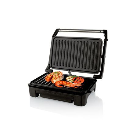 Mellarware - 800W 2 Slice Stainless Steel Grill Plate Panini Grill - Black Buy Online in Zimbabwe thedailysale.shop