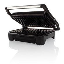 Load image into Gallery viewer, Mellarware - 800W 2 Slice Stainless Steel Grill Plate Panini Grill - Black

