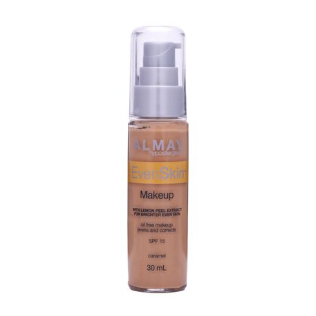 Almay Even Skin Foundation Caramel - 30ml Buy Online in Zimbabwe thedailysale.shop