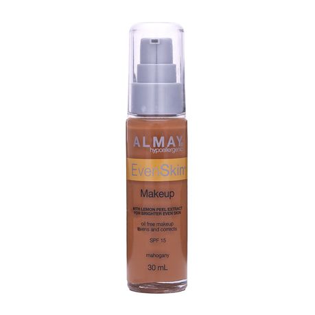Almay Even Skin Foundation Mahogany - 30ml