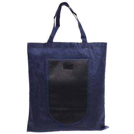 Marco Foldable Shopper Bag - Navy Buy Online in Zimbabwe thedailysale.shop