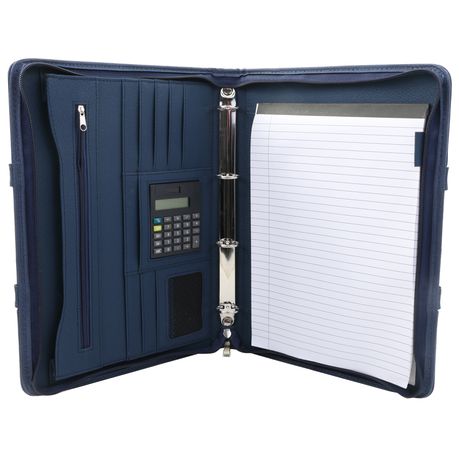 Marco Crescent Ziparound Folder - Blue Buy Online in Zimbabwe thedailysale.shop