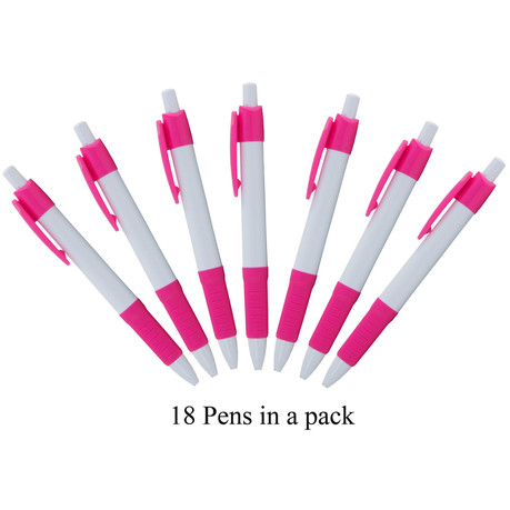 18 Strike Pens in a Pack. with Black German Ink - Pink Buy Online in Zimbabwe thedailysale.shop