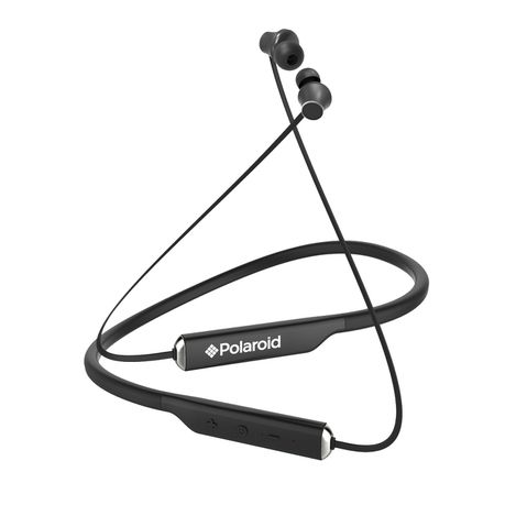 Polaroid Pro Athletic Wireless Magnetic Earbuds - Black Buy Online in Zimbabwe thedailysale.shop