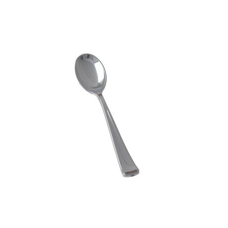 Gizmo - Elegant Silver Plastic Tablespoons - Set Of 12