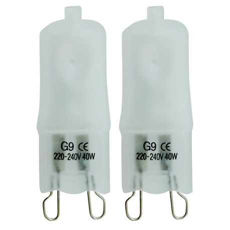 40 Watt Frosted G9 - Double Pack Buy Online in Zimbabwe thedailysale.shop