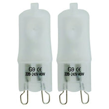 Load image into Gallery viewer, 40 Watt Frosted G9 - Double Pack
