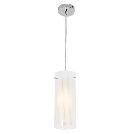 Bright Star Lighting Corded Double Glass Pendant with Transparent Cord
