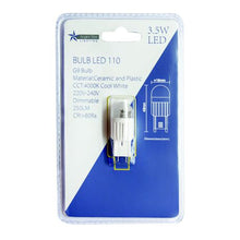 Load image into Gallery viewer, 3,5 Watt G9 Dimmable LED Bulb 4000k
