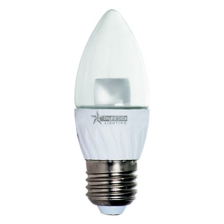 5 Watt E27 Candle Bulb with Lens Warm White Buy Online in Zimbabwe thedailysale.shop