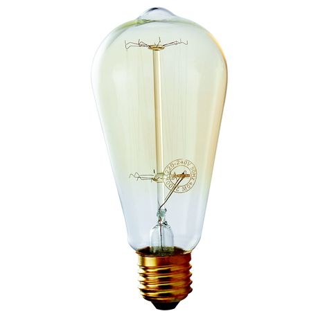 60 Watt ST64 E27 Carbon Fillament Bulb Buy Online in Zimbabwe thedailysale.shop