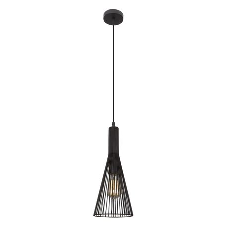 Bright Star Lighting Metal Pendant with Geometric Pattern - 155mm
