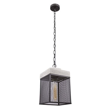 Bright Star Lighting Cement and Metal Cage Pendant Square Buy Online in Zimbabwe thedailysale.shop