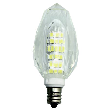 5 Watt Epistar LED Candle Bulb with Crystal Cover in Warm White Buy Online in Zimbabwe thedailysale.shop