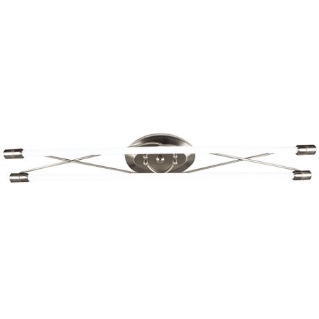 4 Foot LED Satin Chrome Fluorescent Fitting Buy Online in Zimbabwe thedailysale.shop