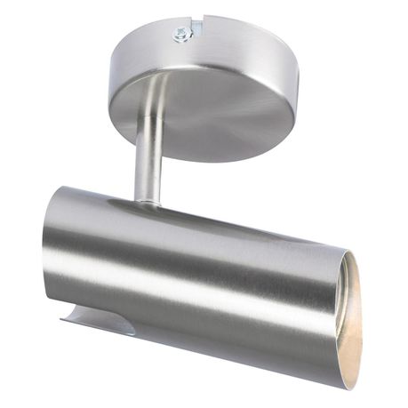 Bright Star Lighting - Single Satin and Polished Chrome Spotlight Buy Online in Zimbabwe thedailysale.shop
