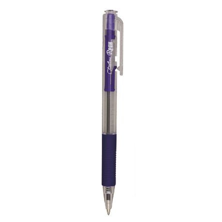Treeline Retractable Ballpoint Pen Blue R-Pen - Box of 50 Buy Online in Zimbabwe thedailysale.shop