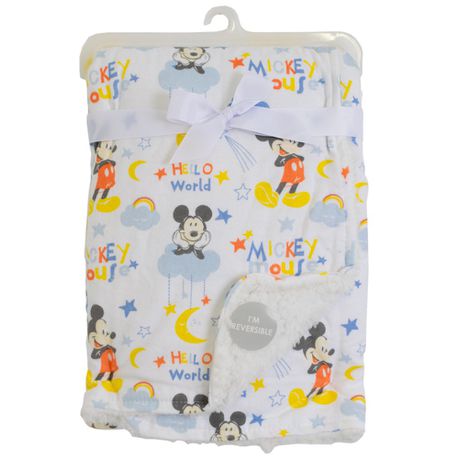 Sherpa Soft Reversible Blanket Mickey Mouse Buy Online in Zimbabwe thedailysale.shop