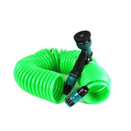 Fine Living - Coiled Hose - 15m Buy Online in Zimbabwe thedailysale.shop
